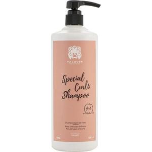 Шампунь для вьющихся волос – Метод кудрявых девушек. Не содержит сульфатов и солей, веганские вьющиеся волосы, идеальные кудри, до 96% натурального происхождения, 1000 мл, Valquer Profesional