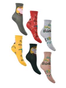 Носки Peppa Pig, разноцветный