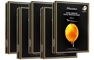 Маска для лица JM Solution Dewy Honey стабилизирующая подтягивающая увлажняющая для всех типов кожи 10 шт/уп JMsolution