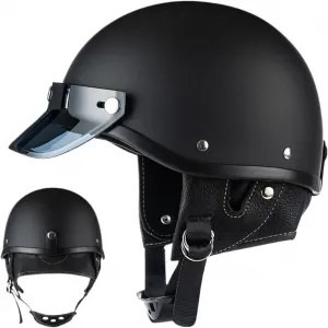 Мужской мотоциклетный шлем Jet Helmet - складной солнцезащитный козырек с быстросъемным креплением и системой вентиляции для гонок, города, велоспорта, скейтбординга, Mehrfarbig