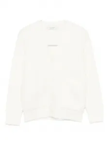 Кардиган в рубчик на пуговицах Paolo Pecora Kids, белый