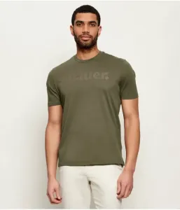 Футболка BOURN slim fit Blauer, оливково-зеленый