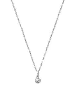 Детское колье из стерлингового серебра с камнями по знаку зодиака для девочек, 12-14 дюймов Tiny Blessings, april