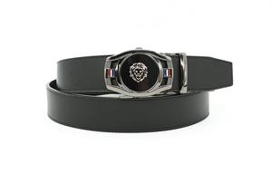 Мужской кожаный ремень Free Rabbitⅱ, Черный + подарочная коробка ограниченного выпуска