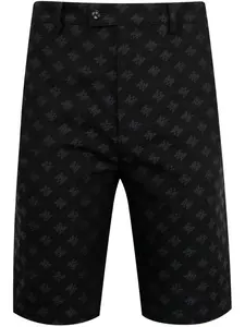Жаккардовые шорты AMIRI, черный