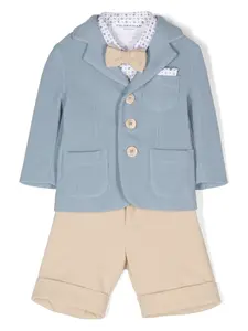 Костюм с однобортным пиджаком Colorichiari, синий