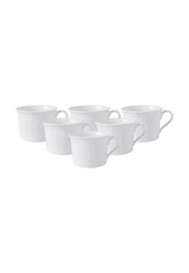 Чашка кофейная Villeroy & Boch Cellini, 350 мл, 6 штук, белый