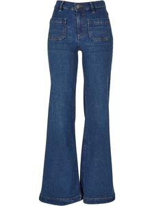 Тканевые брюки Urban Classics Jeans, цвет deepblue washed