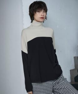 Широкие прямые брюки из твида с узором «гусиная лапка»