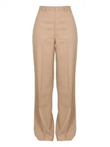 Брюки с поясными петлями Red Valentino, бежевый