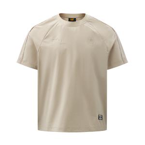 Футболка с рукавом реглан SS25 для женщин CAT, серый хаки