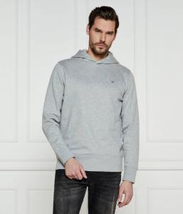 Толстовка мужская Gant с капюшоном, серый