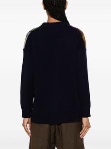 Plan C кардиган с узором аргайл, синий