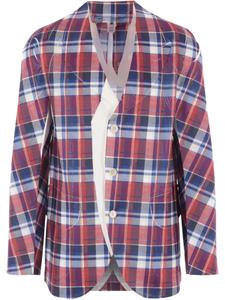 Блейзер в клетку Comme Des Garçons Shirt, красный