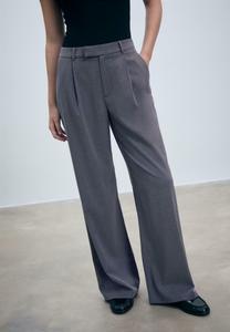 Брюки Stradivarius WIDE-LEG , Dark Grey