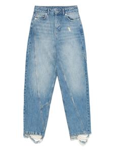 Потертые джинсы бойфренда Halfboy, синий