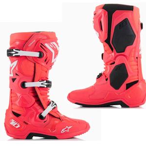 ALPINESTARS PROTECTS Мотоциклетные ботинки Xingyejiaobu T10 Trail, антиударные гоночные, экипировка для райдера, всесезонные мужские, розовые 3812, размер 43
