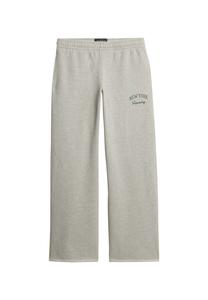 Superdry & Co Широкие брюки 'Athletic Essentials' в светло-сером цвете