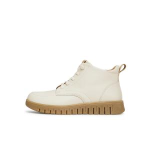 Teenmix Женские замшевые ботинки с меховой подкладкой бежевые, цвет Beige (Fleece-Lined)