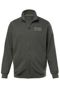 Толстовка с капюшоном на молнии Men Plus, серый