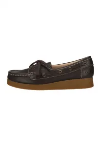 Лоферы wallabee evo Clarks, Dark Brown Lea