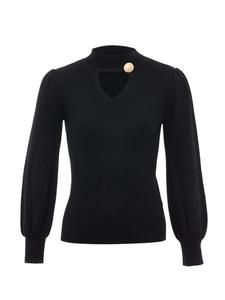 Пуловер leo selection, черный