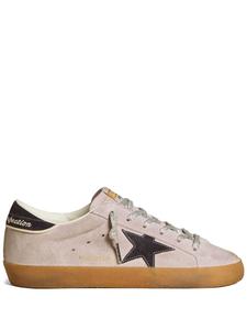 Кроссовки из кожи Super-Star Golden Goose, фиолетовый