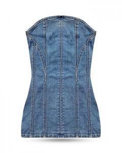 Джинсовое мини-платье Rome для девочек-подростков - Big Kid KatieJnyc, синий