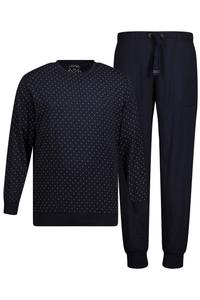 Длинная пижама JP1880, Navy