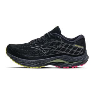Кроссовки Wave Inspire 20 унисекс с низким верхом, черные/серые Mizuno