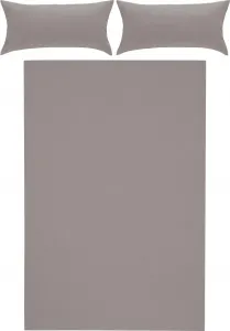 Постельное белье Nördlingen" серебро 1x 200x220 см + 2x 40x80 см" Erwin Müller