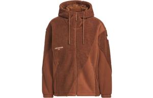 Куртка мужская Lounge коричневая Adidas, коричневый