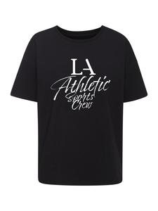 черная футболка LASCANA ACTIVE