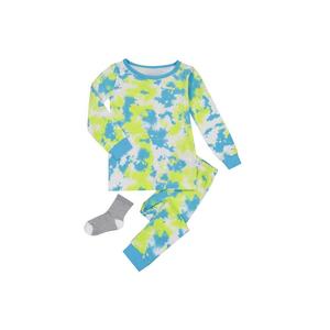 Пижамный комплект Sleep On It для маленьких мальчиков из 2 предметов из сверхмягкого трикотажа с подходящими по размеру пижамными комплектами и носками в тон Sleep on it, мультиколор