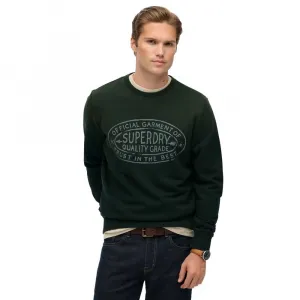 Толстовка Superdry Lo-Fi Outdoors Relaxed Fit, зеленый