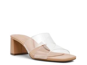 Женские прозрачные босоножки Anne Klein Kamryn на блочном каблуке без застежек GAL433 Anne Klein, белый