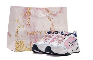 Nike Air Monarch 4 Low Top Chunky кроссовки Unisex Pink White