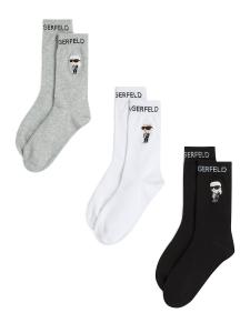 Носки Karl Lagerfeld, Mottled Grey/Black/White