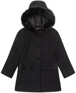 Пальто с карманами-бантиками для малышей и маленьких девочек S Rothschild & CO