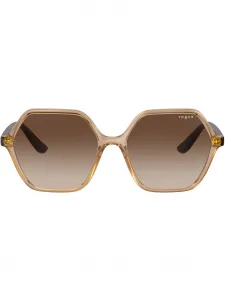 Солнцезащитные очки в массивной оправе Vogue Eyewear, коричневый