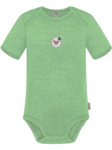 Normani Outdoor Sports Детский боди с короткими рукавами из мериносовой шерсти, цвет Тауранга, зеленый