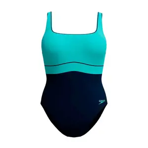 Женский купальник Speedo Contour Eclipse с утягивающим эффектом, бирюзовый
