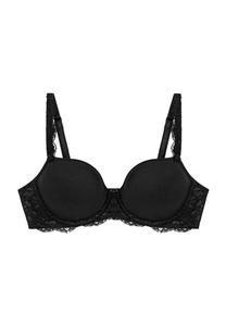 Кружевной бюстгальтер-минимум Amourette с подвесками Triumph, черный