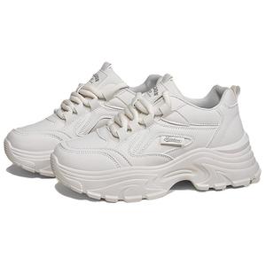 Tonlion Женские низкие массивные кроссовки бежевые, цвет Beige[All-Season]