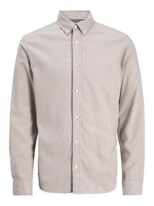 Рубашка на пуговицах классического кроя Jack & Jones Premium JPRBLUBARKLEY, Greige