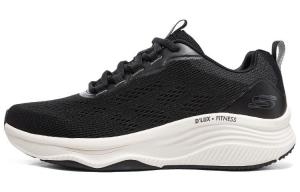 D'lux Fitness Кроссовки повседневные низкие для бега мужские черно-белые Skechers