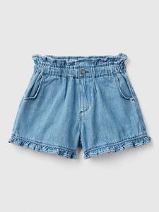 Шорты Benetton, светло-синий