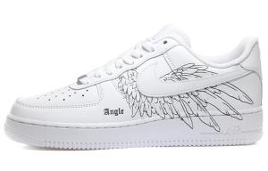 Кроссовки Nike Air Force 1 Skateboard Shoes Men Low-Top White Black