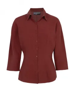 Льняная рубашка Cortana, коричневый