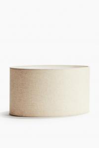 Овальный абажур H&M, бежевый